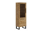 Ventoriq 2-Door Display Cabinet in Wood and Metal DYKI12797