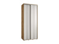 Ventoriq 6 Sliding Door Wardrobe 235.2/110/45 2 Doors Ventoriq/White/Silver SGPD80014