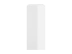 Glossy White Bookshelf/Room Divider 80x30x72 IXSI64630