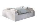 Ventoriq Double Bed Base for Bedroom Bedding by Bedroom Mattress Support 149x195 h39 cm White MHLO44636