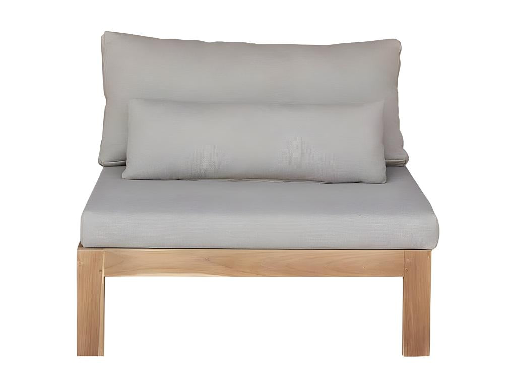 Ventoriq LDLH92750 Solid Teak Garden Armchair