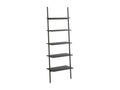 5-Tier Slanted Shelf, Black, 64x34x185.5 cm EXSH06060