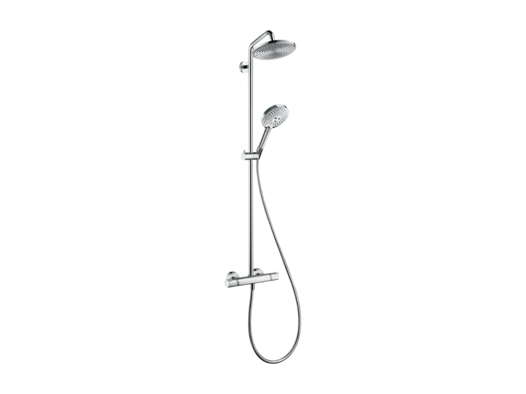 Ventoriq Raindance S 240 chrome thermostatic shower column RTPG05624