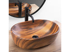 Lumenao Brown Countertop Washbasin HYZS31617