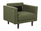 Ventoriq Armchair, Dark Green Fabric DVJC56484