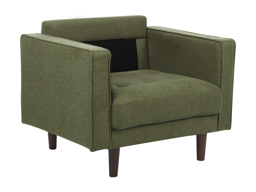 Ventoriq Armchair, Dark Green Fabric DVJC56484