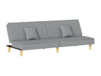 Sofa bed in light grey fabric UXAW62644