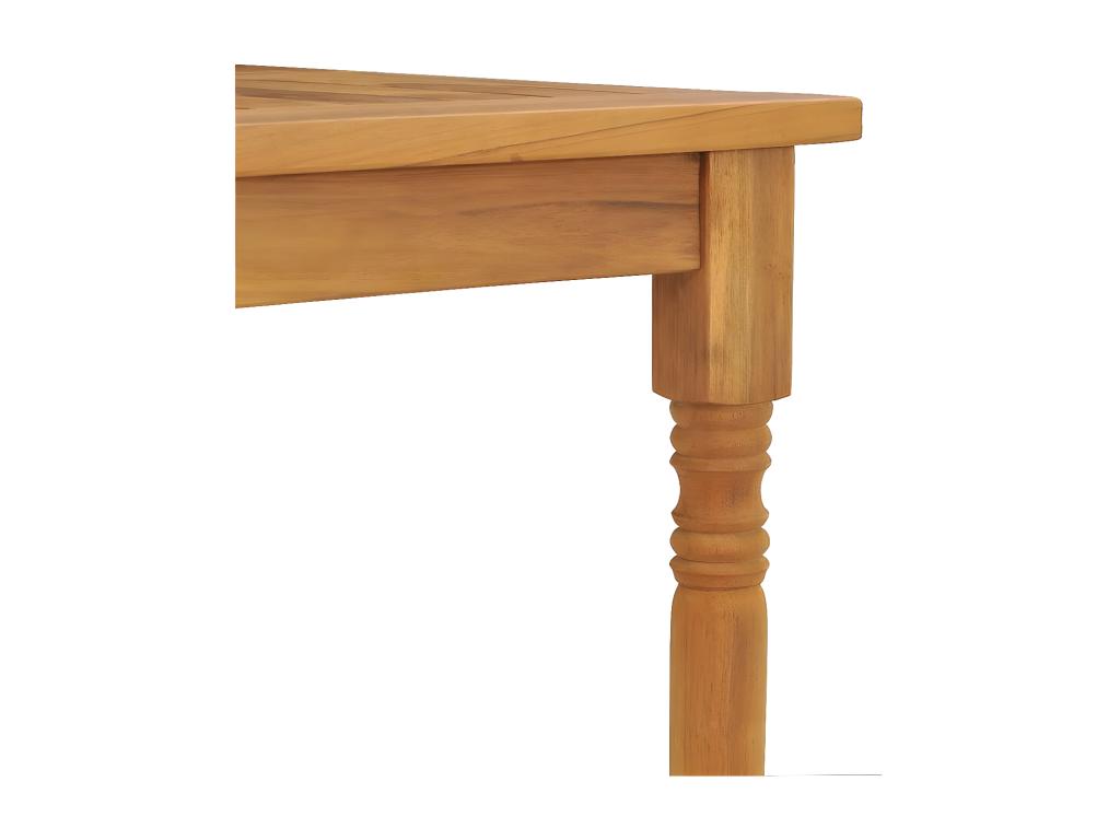 Ventoriq Premium - Ventoriq Table 200x100x75 cm Solid teak wood YZGA22267