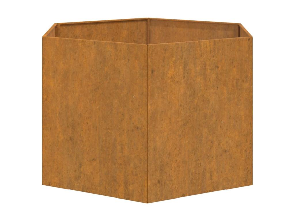Rusty Planter 60x60x45 Corten Steel GHUL45853