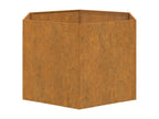 Rusty Planter 60x60x45 Corten Steel GHUL45853