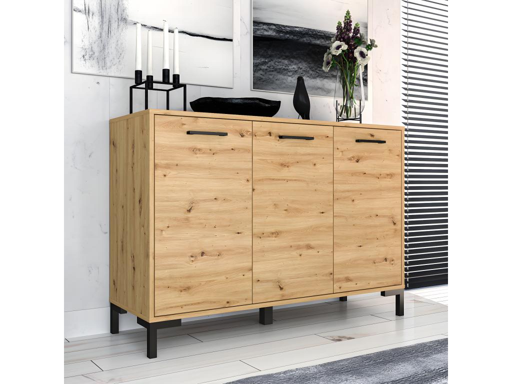 Ventoriq 3-Door Wooden Buffet UQUR89419