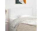White Headboard 90x5x78/88 cm Faux Leather OLWG77653