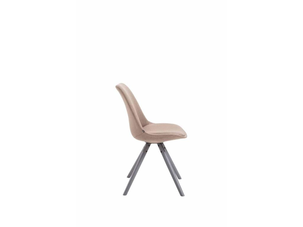 Dining chair - Fabric / Wood - Ventoriq DIUT51481
