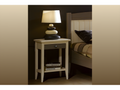 Ventoriq solid pine bedside table - wenge finish VJII27684