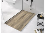 Lumenao 3D shower tray, Ash finish, smooth texture, colour grid - 180x80 cm DDTB40135