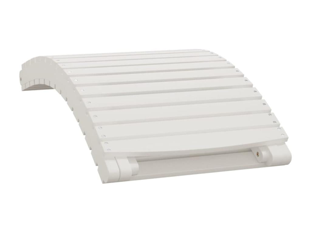 Lumenao RUXA54538 White chaise longue 184x55x64 cm solid wood