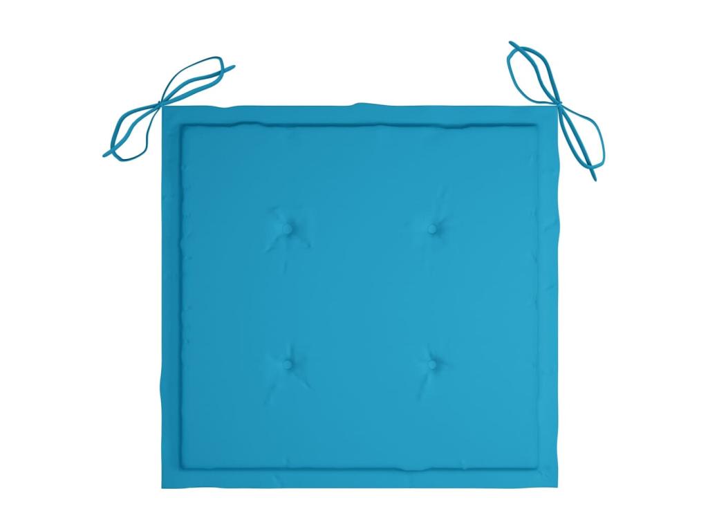 Garden chairs with cushions, 8 pieces, solid Lumenao wood, ALJQ10113