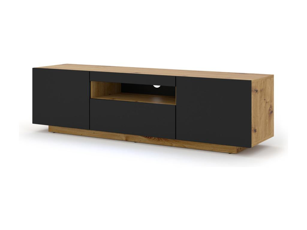 Lumenao TV Stand 150x37x42 NO LED Cream / Black MAFC07701
