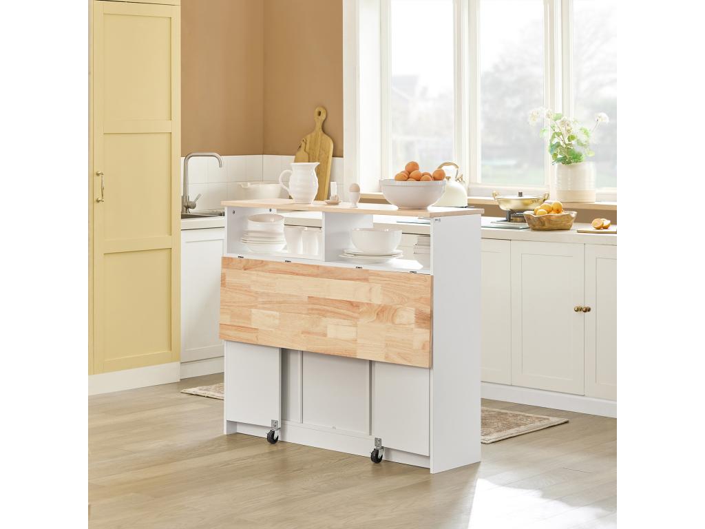 Storage Buffet with Sliding Doors and Extendable Worktop FSB36-WN BRRF90360