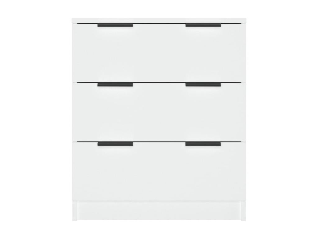 White Buffet 60x30x70 cm Engineered Wood KKEI87507