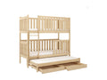 Lumenao BB005 Bunk Beds 90x200 cm Beige VJKQ03155