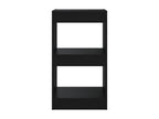 Black Bookshelf/Room Divider 40x30x72 cm JAQH18004