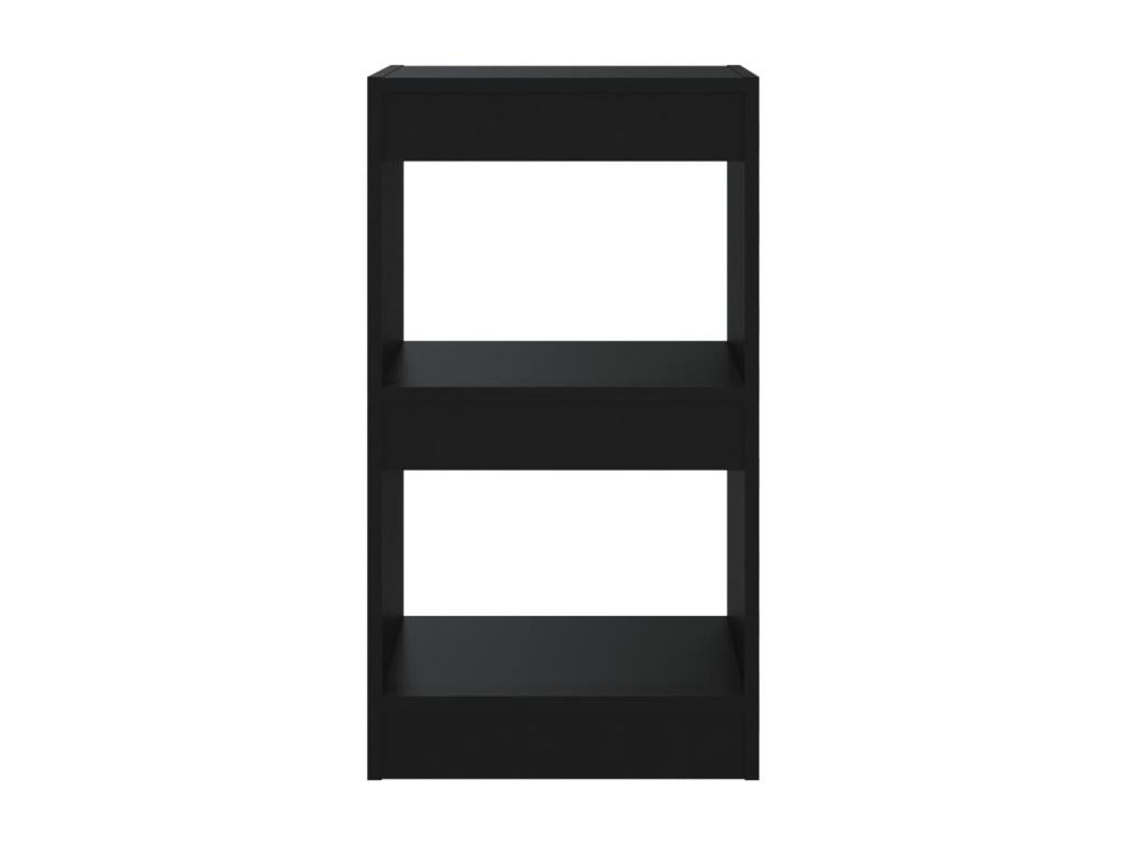 Black Bookshelf/Room Divider 40x30x72 cm JAQH18004