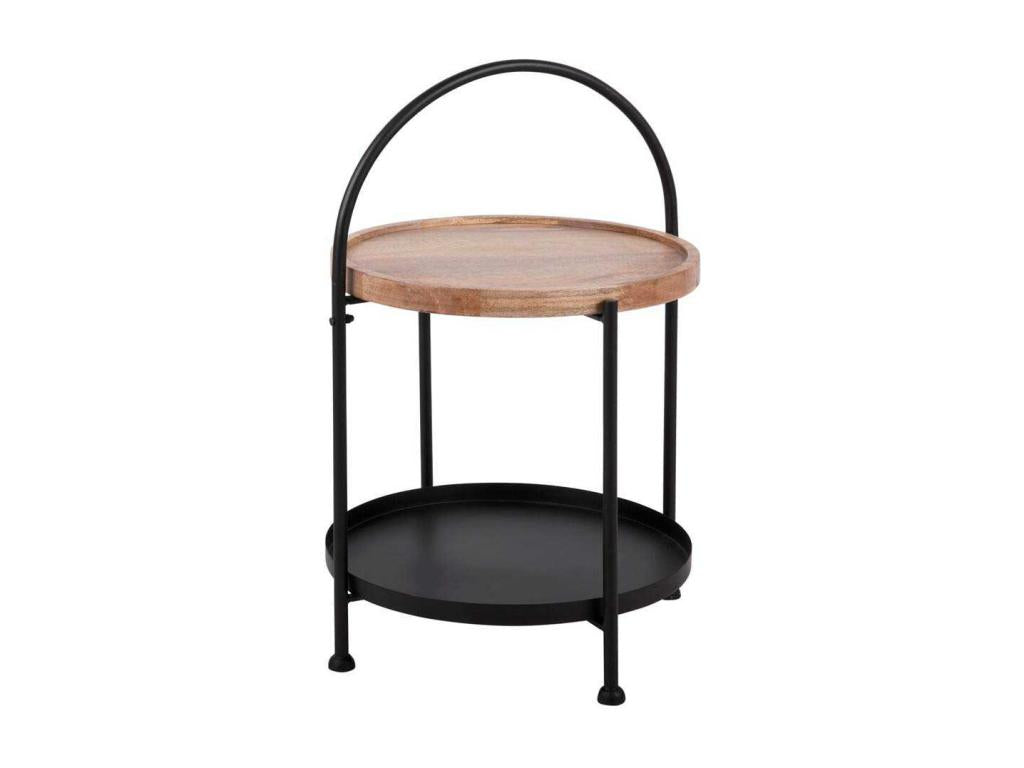 Side table Tray Black Ventoriq TYPQ60688