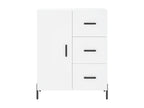 White sideboard 69.5x34x90 cm engineered wood LKII30306