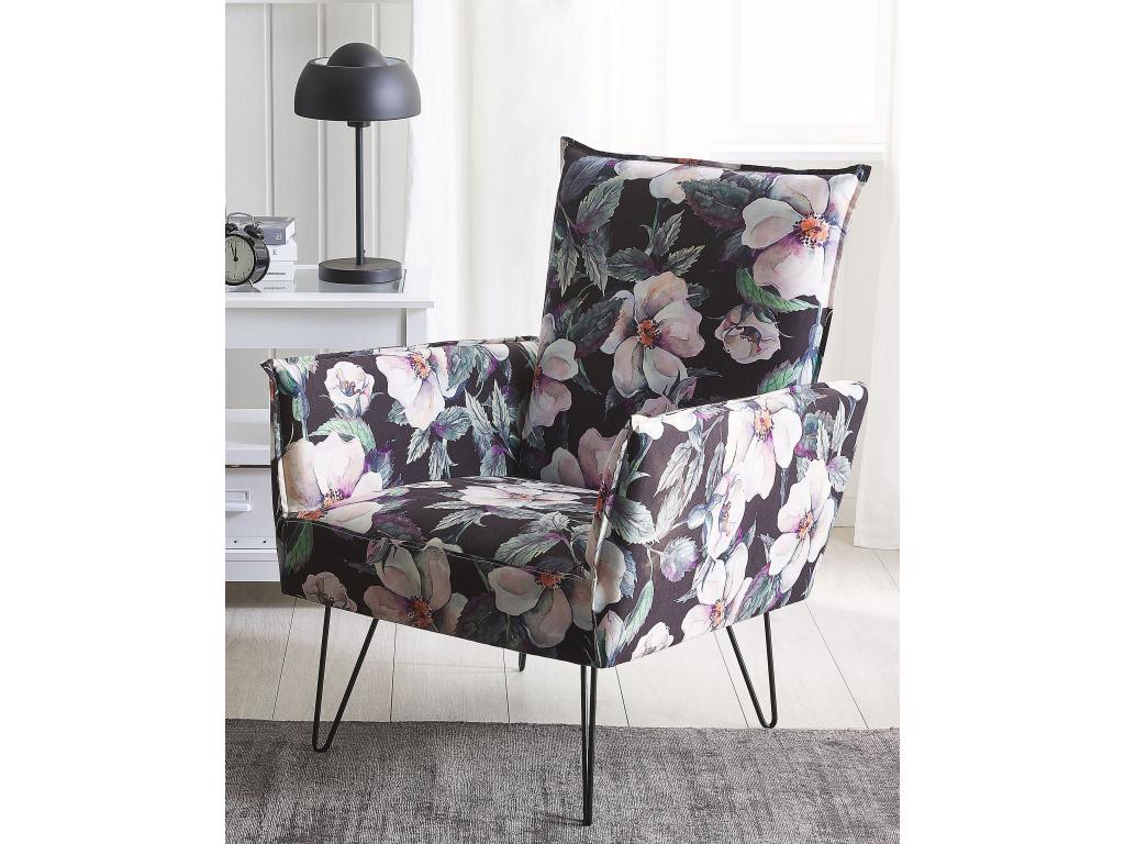 Lumenao Armchair, Black Fabric WBYR27467