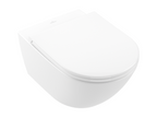 Lumenao white wall-hung toilet with rim and seat BVGC51261