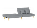 Sofa bed in light grey fabric UXAW62644