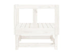 White garden corner sofa in solid pine wood BRRZ55514