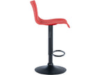 Bar stools - Plastic / Matte black metal - Red - Branford MQRJ03091