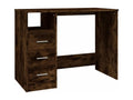 Brown wooden desk/workstation, 102x50x76 cm, 02 0023466 STIK97223