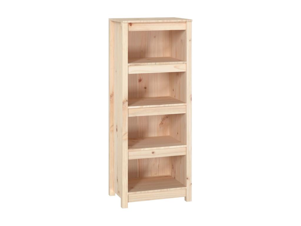 Bookcase 50x35x125.5 cm Solid pine wood OBCJ89805