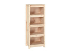Bookcase 50x35x125.5 cm Solid pine wood OBCJ89805