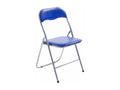 Blue metal folding kitchen chair 45x45x78 cm MED10011 GCFJ15071