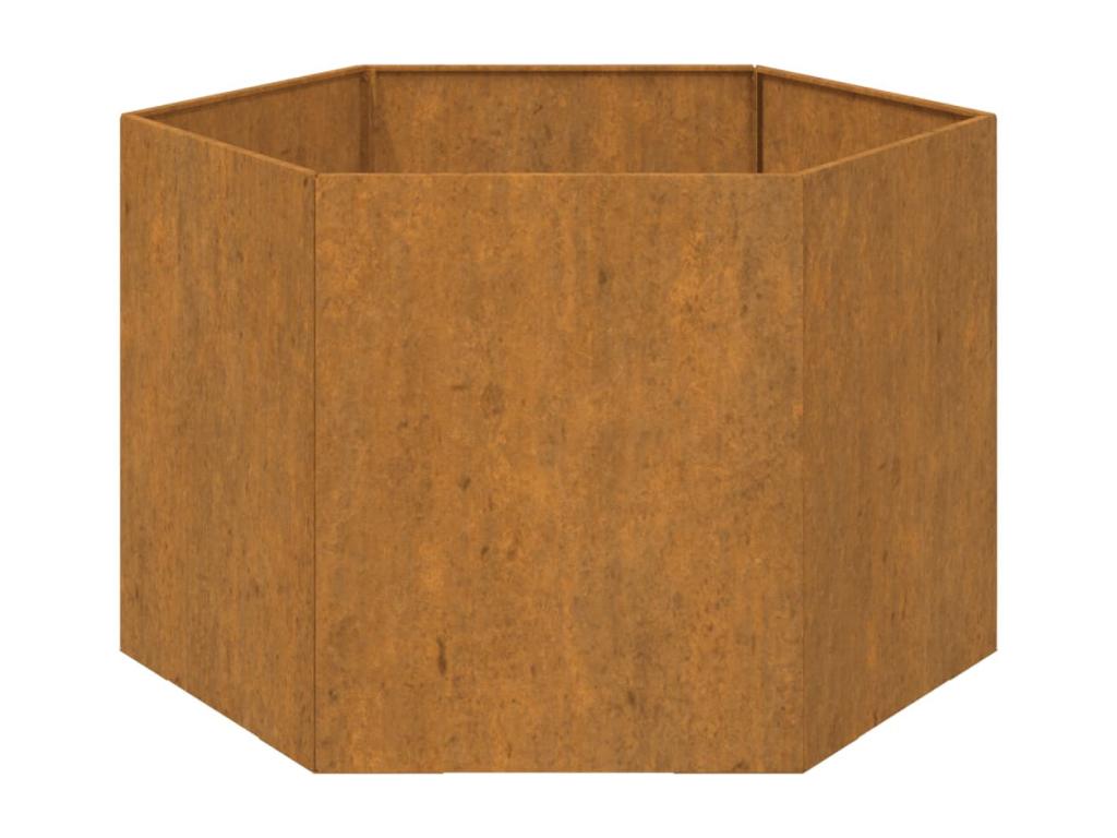 Rusty Planter 60x60x45 Corten Steel GHUL45853