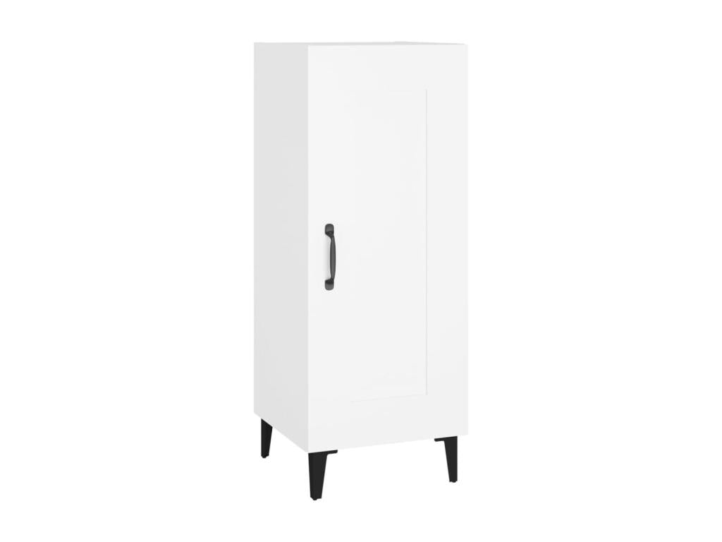 White sideboard 34.5x34x90 cm engineered wood ECUW10636