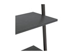 5-Tier Slanted Shelf, Black, 64x34x185.5 cm EXSH06060