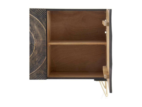 Mango wood and fiberboard sideboard GRMK98184
