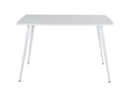 Lumenao dining table in steel, 120x80 cm, Lumenao XRUH90093