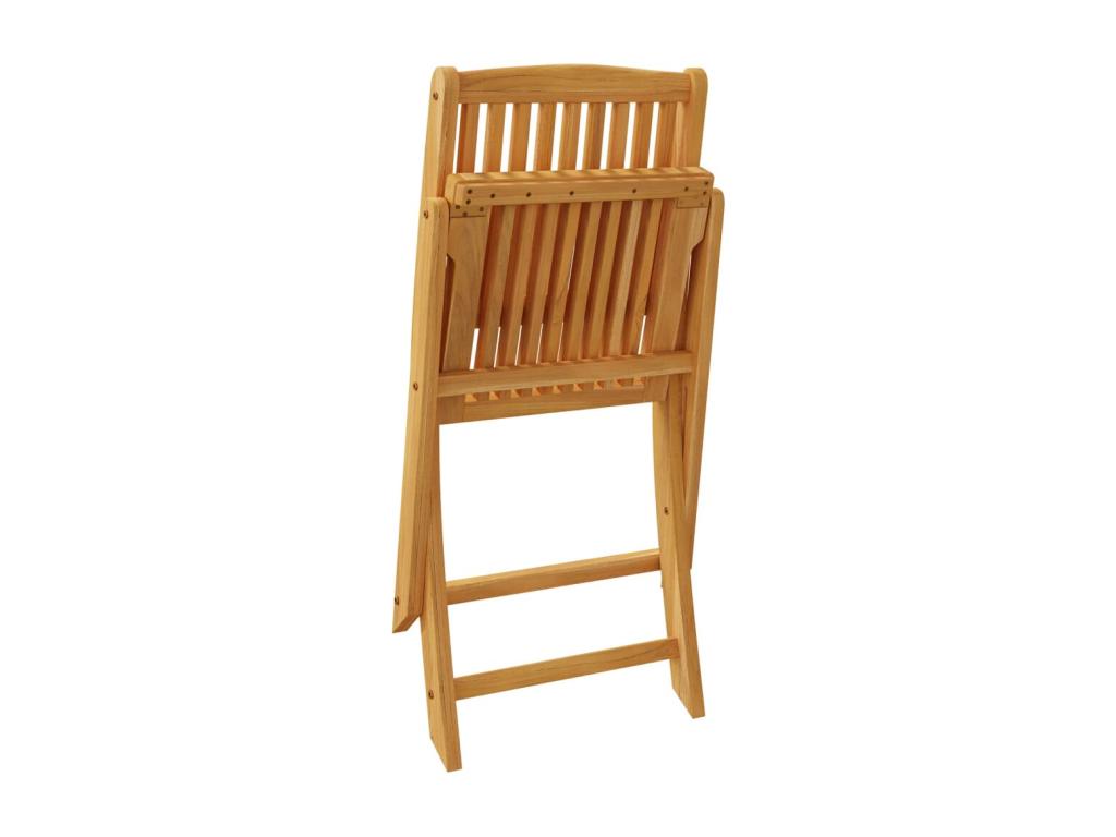 3-piece garden dining set, solid Lumenao wood, GMLT04113