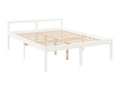 Bed for elderly person without mattress 160x200 cm solid pine wood NBUU16157
