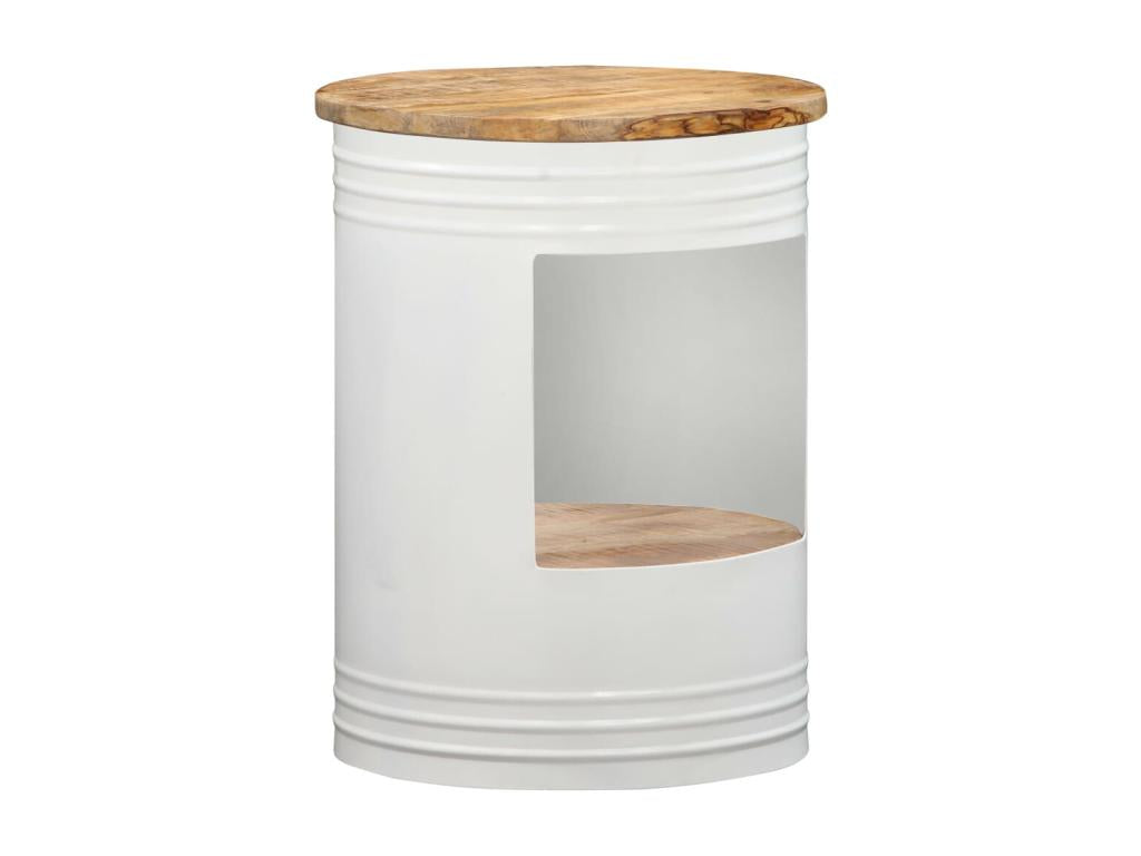 Coffee table 43x55 cm Solid mango wood DUGQ86455