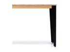 Lumenao Console Table 39x110x75cm Black-Natural- Lumenao Furniture EMML97673