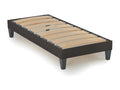 Supreme Memory Foam Mattress with Grey Base and Accessories - 90 x 200 cm WAIC18830