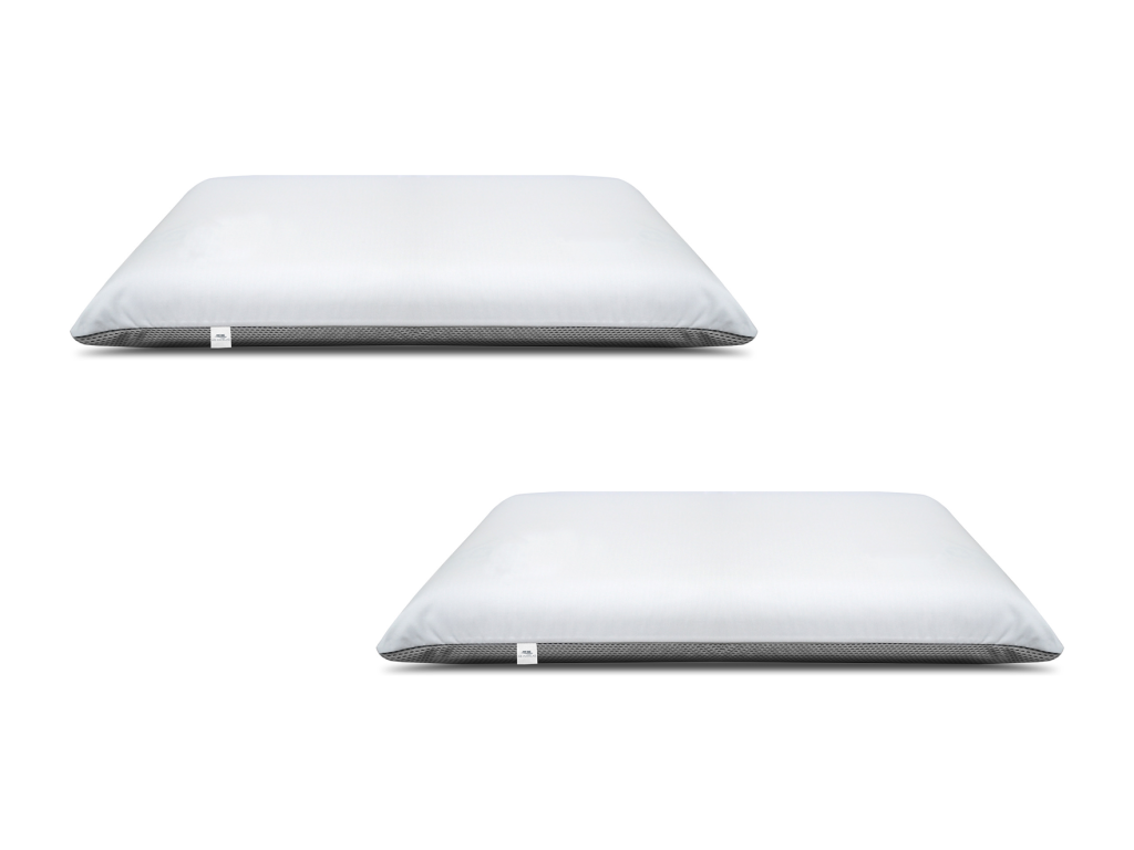 Lumenao Foam Mattress Set - 160x200 and 2 Pillows 70x40 - White Bed Base LKUS46909