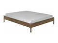 Ventoriq FGNH42135 Solid Walnut Wood Double Bed 160x200 cm